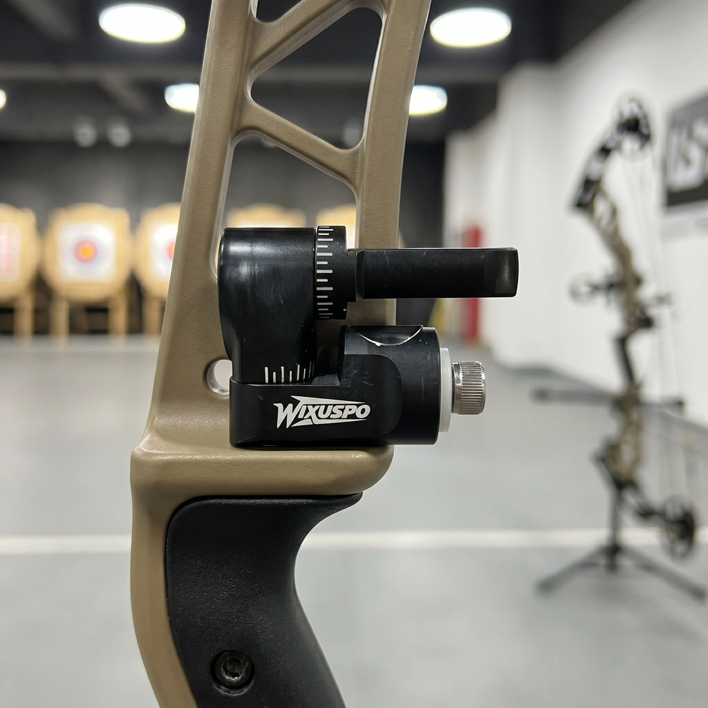Adjustable Archery Stabilizer Single Side Adjustable V-Bar Mount, CNC Machined Aluminum, Universal Fit for Compound/Recurve Bow Stabilizer, Archery Hunting Target Shooting Accessory